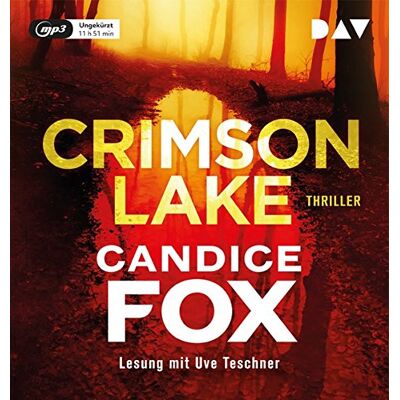 Candice Fox - Crimson Lake: Ungekürzte Lesung mit Uve Teschner (1 mp3-CD) - Preis vom 20.06.2026 05:23:55 h Candice Fox - Crimson Lake: Ungekürzte Lesung mit Uve Teschner (1 mp3-CD) - Preis vom 20.06.2026 05:23:55 h