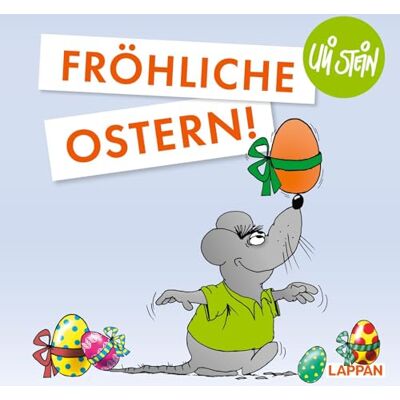 Uli Stein - Fröhliche Ostern!: Ein fröhliches Geschenkbuch zum Osterfest! (Uli Stein Viel Spaß) - Preis vom 22.06.2026 11:45:37 h Uli Stein - Fröhliche Ostern!: Ein fröhliches Geschenkbuch zum Osterfest! (Uli Stein Viel Spaß) - Preis vom 22.06.2026 11:45:37 h