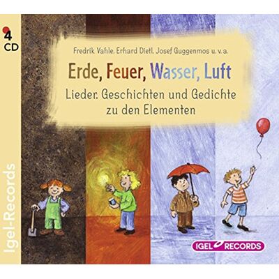 Fredrik Vahle - Erde, Feuer, Wasser, Luft: Lieder, Geschichten und Gedichte zu den Elementen - Preis vom 21.06.2026 05:42:24 h Fredrik Vahle - Erde, Feuer, Wasser, Luft: Lieder, Geschichten und Gedichte zu den Elementen - Preis vom 21.06.2026 05:42:24 h