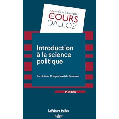 Dominique Chagnollaud de Sabouret - Introduction à la science politique : éléments de sociologie politique - Preis vom 18.06.2026 05:44:55 h Dominique Chagnollaud de Sabouret - Introduction à la science politique : éléments de sociologie politique - Preis vom 18.06.2026 05:44:55 h