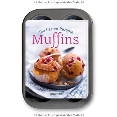 Cornelia Klaeger - Muffins-Set: Die besten Rezepte: Buch und passendes 6-er Muffinsbackblech - Preis vom 22.06.2026 11:45:37 h Cornelia Klaeger - Muffins-Set: Die besten Rezepte: Buch und passendes 6-er Muffinsbackblech - Preis vom 22.06.2026 11:45:37 h