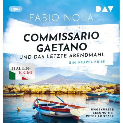 Fabio Nola - Commissario Gaetano und das letzte Abendmahl. Ein Neapel-Krimi: Ungekürzte Lesung mit Peter Lontzek (2 mp3-CDs) (Gaetano ermittelt) - Preis vom 17.06.2026 05:34:31 h Fabio Nola - Commissario Gaetano und das letzte Abendmahl. Ein Neapel-Krimi: Ungekürzte Lesung mit Peter Lontzek (2 mp3-CDs) (Gaetano ermittelt) - Preis vom 17.06.2026 05:34:31 h