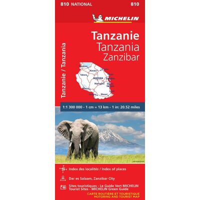 Tanzania & Zanzibar - Michelin National Map 810 - Preis vom 20.06.2026 05:23:55 h Tanzania & Zanzibar - Michelin National Map 810 - Preis vom 20.06.2026 05:23:55 h