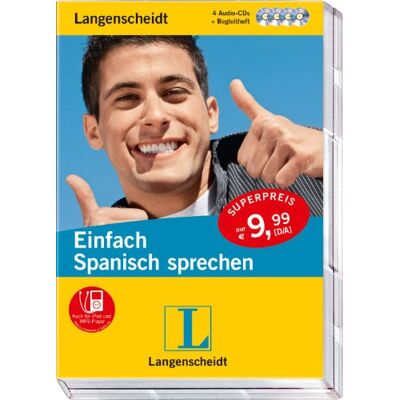 Langenscheidt Einfach Spanisch sprechen - 4 Audio-CDs mit Begleitheft: Deutsch - Spanisch (Langenscheidt Einfach sprechen) - Preis vom 20.06.2026 05:23:55 h Langenscheidt Einfach Spanisch sprechen - 4 Audio-CDs mit Begleitheft: Deutsch - Spanisch (Langenscheidt Einfach sprechen) - Preis vom 20.06.2026 05:23:55 h
