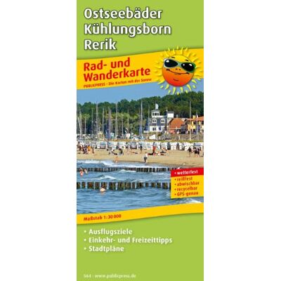Publicpress - Rad- und Wanderkarte Ostseebäder Kühlungsborn-Rerik: Mit Ausflugszielen, Einkehr- & Freizeittipps und Stadtplänen, wetterfest, reißfest, abwischbar, GPS-genau. 1:30000 - Preis vom 19.06.2026 05:29:47 h Publicpress - Rad- und Wanderkarte Ostseebäder Kühlungsborn-Rerik: Mit Ausflugszielen, Einkehr- & Freizeittipps und Stadtplänen, wetterfest, reißfest, abwischbar, GPS-genau. 1:30000 - Preis vom 19.06.2026 05:29:47 h