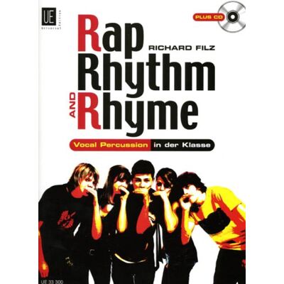 Richard Filz - Rap, Rhythm & Rhyme, Vocal Percussion in der Klasse, m. Audio-CD - Preis vom 20.06.2026 05:23:55 h Richard Filz - Rap, Rhythm & Rhyme, Vocal Percussion in der Klasse, m. Audio-CD - Preis vom 20.06.2026 05:23:55 h