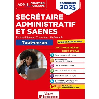 Marc Secrétaire administratif et SAENES : externe, interne et 3e concours, catégorie B : tout-en-un, concours 2025 - Preis vom 25.06.2026 23:23:36 h Marc Secrétaire administratif et SAENES : externe, interne et 3e concours, catégorie B : tout-en-un, concours 2025 - Preis vom 25.06.2026 23:23:36 h