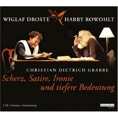 Grabbe, Christian D. - Scherz, Satire, Ironie und tiefere Bedeutung. 2 CDs - Preis vom 21.06.2026 05:42:24 h Grabbe, Christian D. - Scherz, Satire, Ironie und tiefere Bedeutung. 2 CDs - Preis vom 21.06.2026 05:42:24 h