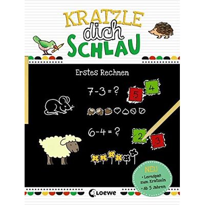 Loewe Kratzel-Welt - Kratzle dich schlau - Erstes Rechnen: Lernspiele und Übungen für Kindergarten und Vorschule - Für Mädchen und Jungen ab 5 Jahre - Preis vom 22.09.2026 03:35:57 h Loewe Kratzel-Welt - Kratzle dich schlau - Erstes Rechnen: Lernspiele und Übungen für Kindergarten und Vorschule - Für Mädchen und Jungen ab 5 Jahre - Preis vom 22.09.2026 03:35:57 h
