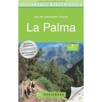 Wolfgang Taschner - Wanderführer La Palma: Die 40 schönsten Touren zum Wandern auf der Kanarischen Insel, rund um Santa Cruz de La Palma, El Paso, Gallegos und Corralejo, mit Wanderkarte und GPS-Daten zum Download - Preis vom 22.09.2026 03:35:57 h Wolfgang Taschner - Wanderführer La Palma: Die 40 schönsten Touren zum Wandern auf der Kanarischen Insel, rund um Santa Cruz de La Palma, El Paso, Gallegos und Corralejo, mit Wanderkarte und GPS-Daten zum Download - Preis vom 22.09.2026 03:35:57 h