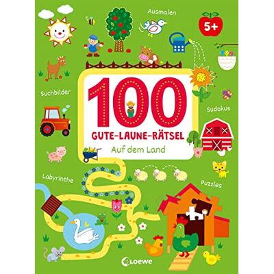 Loewe Lernen und Rätseln - 100 Gute-Laune-Rätsel - Auf dem Land: Bauernhof-Rätselbuch für Kinder ab 4 Jahren - Preis vom 22.09.2026 03:35:57 h Loewe Lernen und Rätseln - 100 Gute-Laune-Rätsel - Auf dem Land: Bauernhof-Rätselbuch für Kinder ab 4 Jahren - Preis vom 22.09.2026 03:35:57 h