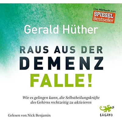Gerald Hüther - Raus aus der Demenz-Falle!: Wie es gelingen kann, die Selbstheilungskräfte des Gehirns rechtzeitig zu aktivieren - Preis vom 19.06.2026 05:29:47 h Gerald Hüther - Raus aus der Demenz-Falle!: Wie es gelingen kann, die Selbstheilungskräfte des Gehirns rechtzeitig zu aktivieren - Preis vom 19.06.2026 05:29:47 h