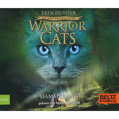 Hunter Warrior Cats - Die neue Prophezeiung. Dämmerung: II, Folge 5, gelesen von Marlen Diekhoff, 5 CDs in der Multibox, 6 Std. 2 Min. (Beltz & Gelberg - Hörbuch) - Preis vom 20.06.2026 05:23:55 h Hunter Warrior Cats - Die neue Prophezeiung. Dämmerung: II, Folge 5, gelesen von Marlen Diekhoff, 5 CDs in der Multibox, 6 Std. 2 Min. (Beltz & Gelberg - Hörbuch) - Preis vom 20.06.2026 05:23:55 h