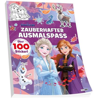 Disney Die Eiskönigin: Zauberhafter Ausmalspaß: Malblock (vierfarbig) mit über 100 Stickern - Preis vom 21.06.2026 05:42:24 h Disney Die Eiskönigin: Zauberhafter Ausmalspaß: Malblock (vierfarbig) mit über 100 Stickern - Preis vom 21.06.2026 05:42:24 h