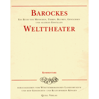 Pfisterer, Daniel M. - Barockes Welttheater: Ein Buch von Menschen, Tieren, Blumen, Gewächsen und allerlei Einfällen, 2 Bände: 2 Bde. - Preis vom 26.06.2026 19:40:26 h Pfisterer, Daniel M. - Barockes Welttheater: Ein Buch von Menschen, Tieren, Blumen, Gewächsen und allerlei Einfällen, 2 Bände: 2 Bde. - Preis vom 26.06.2026 19:40:26 h
