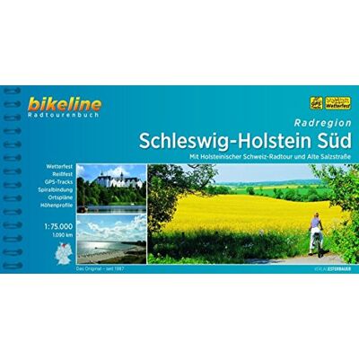 Esterbauer - Schleswig - Holstein Süd, Radatlas, wetterfest/reißfest, Spiralbindung, GPS-Tack-Download (Bikeline Radtourenbücher) - Preis vom 22.09.2026 03:35:57 h Esterbauer - Schleswig - Holstein Süd, Radatlas, wetterfest/reißfest, Spiralbindung, GPS-Tack-Download (Bikeline Radtourenbücher) - Preis vom 22.09.2026 03:35:57 h