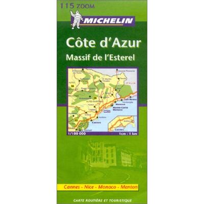 Michelin - Cote d' Azur, Massif de l' Esterel, französische Ausgabe (Cartes Zoom) - Preis vom 22.09.2026 03:35:57 h Michelin - Cote d' Azur, Massif de l' Esterel, französische Ausgabe (Cartes Zoom) - Preis vom 22.09.2026 03:35:57 h