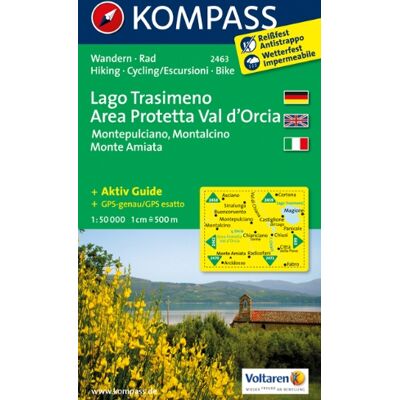 KOMPASS-Karten GmbH - Lago Trasimeno - Area Protetta Val d' Orcia - Montepulciano - Montalcino - Monte Amiata: Wanderkarte mit Aktiv Guide und Radrouten. GPS-genau. 1:50000 (KOMPASS-Wanderkarten) - Preis vom 16.06.2026 05:30:18 h KOMPASS-Karten GmbH - Lago Trasimeno - Area Protetta Val d' Orcia - Montepulciano - Montalcino - Monte Amiata: Wanderkarte mit Aktiv Guide und Radrouten. GPS-genau. 1:50000 (KOMPASS-Wanderkarten) - Preis vom 16.06.2026 05:30:18 h
