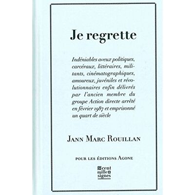Marc Je regrette - Preis vom 18.06.2026 05:44:55 h Marc Je regrette - Preis vom 18.06.2026 05:44:55 h