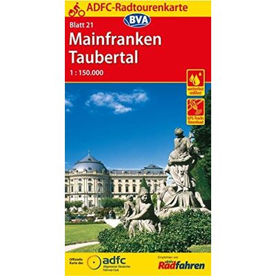 Allgemeiner Deutscher Fahrrad-Club e.V. (ADFC) - ADFC-Radtourenkarte 21 Mainfranken Taubertal 1:150.000, reiß- und wetterfest, GPS-Tracks Download (ADFC-Radtourenkarte 1:150000) - Preis vom 17.06.2026 05:34:31 h Allgemeiner Deutscher Fahrrad-Club e.V. (ADFC) - ADFC-Radtourenkarte 21 Mainfranken Taubertal 1:150.000, reiß- und wetterfest, GPS-Tracks Download (ADFC-Radtourenkarte 1:150000) - Preis vom 17.06.2026 05:34:31 h