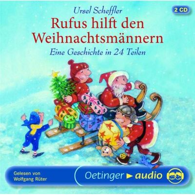Ursel Scheffler - Rufus hilft den Weihnachtsmännern. Ein Weihnachtsabenteuer in 24 Teilen: Ungekürzte Lesung - Preis vom 16.06.2026 05:30:18 h Ursel Scheffler - Rufus hilft den Weihnachtsmännern. Ein Weihnachtsabenteuer in 24 Teilen: Ungekürzte Lesung - Preis vom 16.06.2026 05:30:18 h