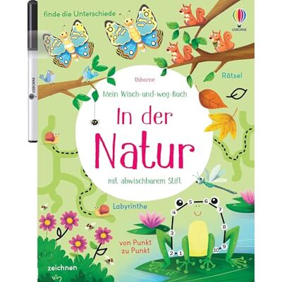 Mein Wisch-und-weg-Buch: In der Natur: mit abwischbarem Stift – Zähl-, Zuordnungs- und Schwungübungen für Kinder ab 4 Jahren (Meine Wisch-und-weg-Bücher) - Preis vom 26.06.2026 19:40:26 h Mein Wisch-und-weg-Buch: In der Natur: mit abwischbarem Stift – Zähl-, Zuordnungs- und Schwungübungen für Kinder ab 4 Jahren (Meine Wisch-und-weg-Bücher) - Preis vom 26.06.2026 19:40:26 h