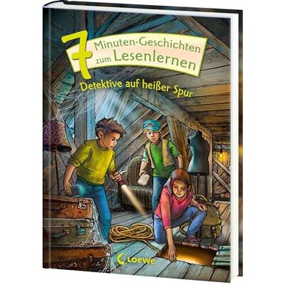 Loewe Erstlesebücher - 7-Minuten-Geschichten zum Lesenlernen - Detektive auf heißer Spur: Erstlesebuch für Kinder ab 6 Jahren - Kurze, einfache Geschichten zum Vorlesen und ersten Selberlesen - Preis vom 22.09.2026 03:35:57 h Loewe Erstlesebücher - 7-Minuten-Geschichten zum Lesenlernen - Detektive auf heißer Spur: Erstlesebuch für Kinder ab 6 Jahren - Kurze, einfache Geschichten zum Vorlesen und ersten Selberlesen - Preis vom 22.09.2026 03:35:57 h