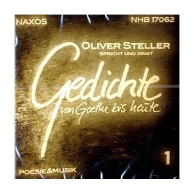 Oliver Steller - Gedichte von Goethe bis heute. CD. . Texte, Szenarien, Lieder - Preis vom 26.06.2026 19:40:26 h Oliver Steller - Gedichte von Goethe bis heute. CD. . Texte, Szenarien, Lieder - Preis vom 26.06.2026 19:40:26 h