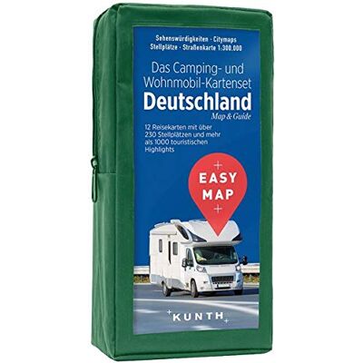 EASY MAP Das Camping- und Wohnmobil Kartenset Deutschland: 12 Reisekarten 1:300.000 (KUNTH EASY MAP / Reisekarten) - Preis vom 18.06.2026 05:44:55 h EASY MAP Das Camping- und Wohnmobil Kartenset Deutschland: 12 Reisekarten 1:300.000 (KUNTH EASY MAP / Reisekarten) - Preis vom 18.06.2026 05:44:55 h