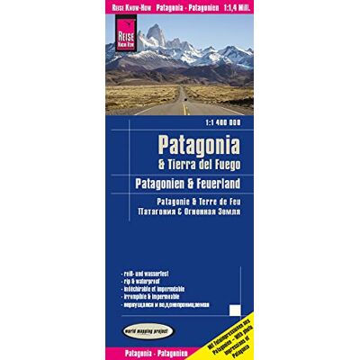 Peter Rump, Reise Know-How Verlag - Reise Know-How Landkarte Patagonien, Feuerland / Patagonia, Tierra del Fuego (1:1.400.000): reiß- und wasserfest (world mapping project) - Preis vom 17.06.2026 05:34:31 h Peter Rump, Reise Know-How Verlag - Reise Know-How Landkarte Patagonien, Feuerland / Patagonia, Tierra del Fuego (1:1.400.000): reiß- und wasserfest (world mapping project) - Preis vom 17.06.2026 05:34:31 h