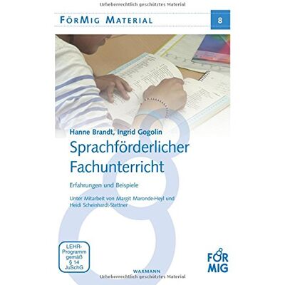 Hanne Brandt - Sprachförderlicher Fachunterricht: Erfahrungen und Beispiele (FörMig Material) - Preis vom 22.09.2026 03:35:57 h Hanne Brandt - Sprachförderlicher Fachunterricht: Erfahrungen und Beispiele (FörMig Material) - Preis vom 22.09.2026 03:35:57 h