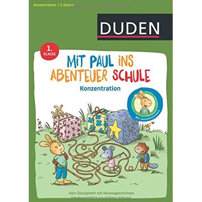 Annette Weber - Mit Paul ins Abenteuer Schule - Konzentration - 1. Klasse: Dein Übungsheft mit Vorlesegeschichten - Preis vom 22.09.2026 03:35:57 h Annette Weber - Mit Paul ins Abenteuer Schule - Konzentration - 1. Klasse: Dein Übungsheft mit Vorlesegeschichten - Preis vom 22.09.2026 03:35:57 h