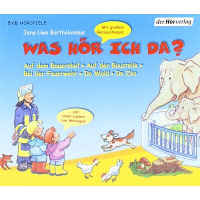 Jens-Uwe Bartholomäus - Was hör ich da? Bundle 1: Auf dem Bauernhof / Auf der Baustelle / Bei der Feuerwehr / Im Wald / Im Zoo - Preis vom 21.06.2026 05:42:24 h Jens-Uwe Bartholomäus - Was hör ich da? Bundle 1: Auf dem Bauernhof / Auf der Baustelle / Bei der Feuerwehr / Im Wald / Im Zoo - Preis vom 21.06.2026 05:42:24 h