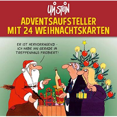 Uli Stein - Uli Stein Adventsaufsteller mit 24 Weihnachtskarten - Preis vom 20.06.2026 05:23:55 h Uli Stein - Uli Stein Adventsaufsteller mit 24 Weihnachtskarten - Preis vom 20.06.2026 05:23:55 h