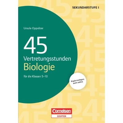 Oomen-Welke, Prof. Dr. Ingelore - 45 Vertretungsstunden Biologie: Für die Klassen 5-10. Buch mit Kopiervorlagen über Webcode - Preis vom 17.06.2026 05:34:31 h Oomen-Welke, Prof. Dr. Ingelore - 45 Vertretungsstunden Biologie: Für die Klassen 5-10. Buch mit Kopiervorlagen über Webcode - Preis vom 17.06.2026 05:34:31 h
