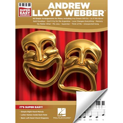 Andrew Lloyd Webber - Andrew Lloyd Webber Super Easy Songbook - Preis vom 22.09.2026 03:35:57 h Andrew Lloyd Webber - Andrew Lloyd Webber Super Easy Songbook - Preis vom 22.09.2026 03:35:57 h