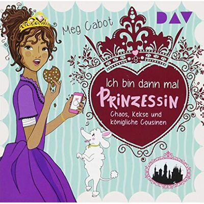 Meg Cabot - Ich bin dann mal Prinzessin – Teil 2: Chaos, Kekse und königliche Cousinen: Lesung mit Musik mit Dagmar Bittner (2 CDs) - Preis vom 22.06.2026 11:45:37 h Meg Cabot - Ich bin dann mal Prinzessin – Teil 2: Chaos, Kekse und königliche Cousinen: Lesung mit Musik mit Dagmar Bittner (2 CDs) - Preis vom 22.06.2026 11:45:37 h