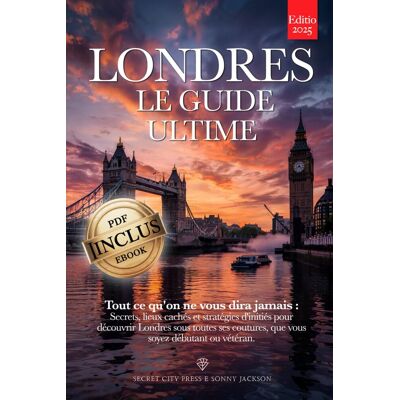 Secret City Press - LONDRES, LE GUIDE ULTIME: Tout ce qu'on ne vous dira jamais : Secrets, Endroits Cachés et Stratégies d'initiés pour vivre Londres comme un local - Que vous soyez Débutant ou... Vétéran. +eBook INCLUS - Preis vom 19.06.2026 05 Secret City Press - LONDRES, LE GUIDE ULTIME: Tout ce qu'on ne vous dira jamais : Secrets, Endroits Cachés et Stratégies d'initiés pour vivre Londres comme un local - Que vous soyez Débutant ou... Vétéran. +eBook INCLUS - Preis vom 19.06.2026 05