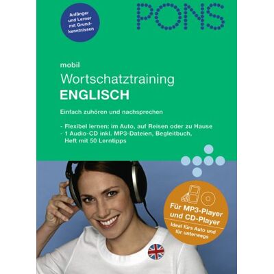 PONS mobil Wortschatztraining Englisch. CD . Das praktische Sprachtraining für unterwegs (Lernmaterialien) - Preis vom 16.06.2026 05:30:18 h PONS mobil Wortschatztraining Englisch. CD . Das praktische Sprachtraining für unterwegs (Lernmaterialien) - Preis vom 16.06.2026 05:30:18 h