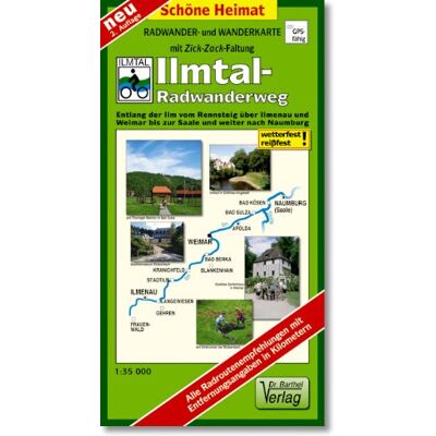 Radwander- und Wanderkarte Ilmtal-Radwanderweg: Entlang der Ilm vom Rennsteig über Ilmenau und Weimar bis zur Saale und weiter nach Naumburg. 1:35000 (mit Zick-Zack-Faltung) - Preis vom 22.09.2026 03:35:57 h Radwander- und Wanderkarte Ilmtal-Radwanderweg: Entlang der Ilm vom Rennsteig über Ilmenau und Weimar bis zur Saale und weiter nach Naumburg. 1:35000 (mit Zick-Zack-Faltung) - Preis vom 22.09.2026 03:35:57 h