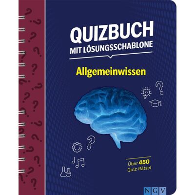 Quizbuch mit Lösungsschablone Allgemeinwissen: Über 450 Quiz-Rätsel I Das besondere Quiz-Buch mit schnellem Lösungs-Check - Preis vom 19.06.2026 05:29:47 h Quizbuch mit Lösungsschablone Allgemeinwissen: Über 450 Quiz-Rätsel I Das besondere Quiz-Buch mit schnellem Lösungs-Check - Preis vom 19.06.2026 05:29:47 h