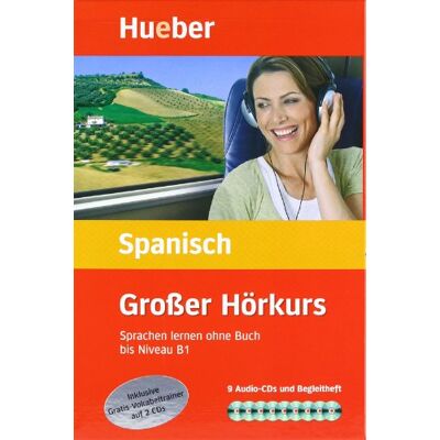 Hildegard Rudolph - Großer Hörkurs Spanisch: Sprachen lernen ohne Buch / Paket: Sprachen lernen ohne Buch bis Niveau B1 - Preis vom 24.06.2026 19:44:00 h Hildegard Rudolph - Großer Hörkurs Spanisch: Sprachen lernen ohne Buch / Paket: Sprachen lernen ohne Buch bis Niveau B1 - Preis vom 24.06.2026 19:44:00 h