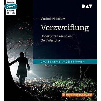 Vladimir Nabokov - Verzweiflung: Ungekürzte Lesung mit Gert Westphal (1 mp3-CD) - Preis vom 18.06.2026 05:44:55 h Vladimir Nabokov - Verzweiflung: Ungekürzte Lesung mit Gert Westphal (1 mp3-CD) - Preis vom 18.06.2026 05:44:55 h