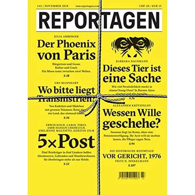 Julia Amberger - Reportagen #43: Das unabhängige Magazin für erzählte Gegenwart - Preis vom 22.06.2026 11:45:37 h Julia Amberger - Reportagen #43: Das unabhängige Magazin für erzählte Gegenwart - Preis vom 22.06.2026 11:45:37 h