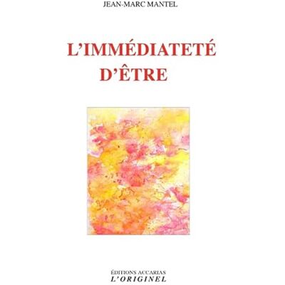 Marc L'immédiateté d'être - Preis vom 18.06.2026 05:44:55 h Marc L'immédiateté d'être - Preis vom 18.06.2026 05:44:55 h