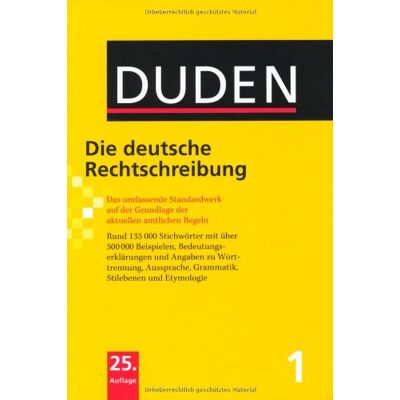Dudenredaktion - Duden 01. Die deutsche Rechtschreibung. Buch und CD-ROM - Preis vom 18.06.2026 05:44:55 h Dudenredaktion - Duden 01. Die deutsche Rechtschreibung. Buch und CD-ROM - Preis vom 18.06.2026 05:44:55 h