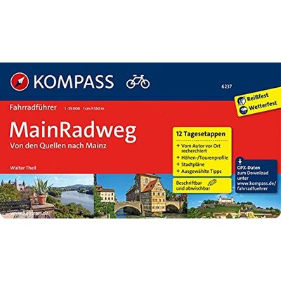 Walter Theil - MainRadweg, Von den Quellen nach Mainz: Fahrradführer mit Stadtplänen und GPX-Daten zum Download. (KOMPASS-Fahrradführer, Band 6237) - Preis vom 24.06.2026 19:44:00 h Walter Theil - MainRadweg, Von den Quellen nach Mainz: Fahrradführer mit Stadtplänen und GPX-Daten zum Download. (KOMPASS-Fahrradführer, Band 6237) - Preis vom 24.06.2026 19:44:00 h