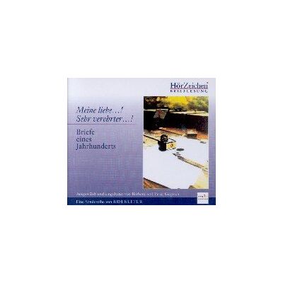 Barbara Gugisch - Meine liebe...! Sehr verehrter...! 3 CDs. . Briefe eines Jahrhunderts - Preis vom 17.06.2026 05:34:31 h Barbara Gugisch - Meine liebe...! Sehr verehrter...! 3 CDs. . Briefe eines Jahrhunderts - Preis vom 17.06.2026 05:34:31 h