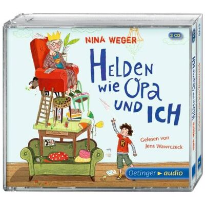 Weger, Nina Rosa - Helden wie Opa und ich (3 CD): Autorisierte Lesefassung - Preis vom 22.06.2026 11:45:37 h Weger, Nina Rosa - Helden wie Opa und ich (3 CD): Autorisierte Lesefassung - Preis vom 22.06.2026 11:45:37 h