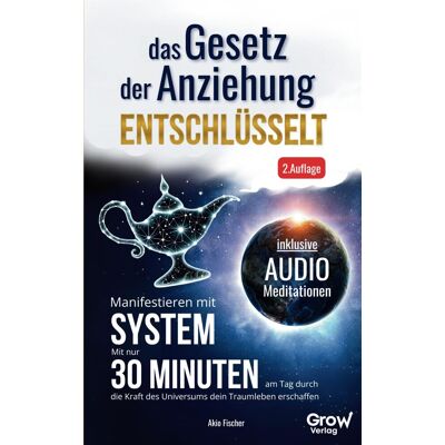 Akio Fischer - Das Gesetz der Anziehung entschlüsselt - Manifestieren mit System: Mit nur 30 Minuten am Tag durch die Kraft des Universums dein Traumleben erschaffen (+Arbeitsblätter und Audio-Meditationen) 2.Aufl. - Preis vom 21.06.2026 05:42:24 h Akio Fischer - Das Gesetz der Anziehung entschlüsselt - Manifestieren mit System: Mit nur 30 Minuten am Tag durch die Kraft des Universums dein Traumleben erschaffen (+Arbeitsblätter und Audio-Meditationen) 2.Aufl. - Preis vom 21.06.2026 05:42:24 h